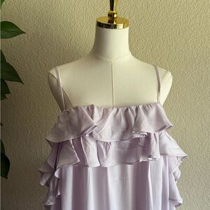 Old Navy Dress Sundress 2XL Lilac Mist Adjustable Straps